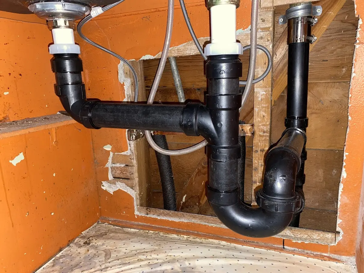 Professional Repiping Services equipment and tools on the job in Central City
